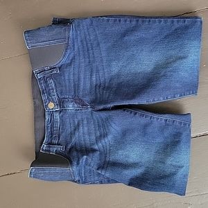 Jeans skinny ankle+side panels,color medium blue.